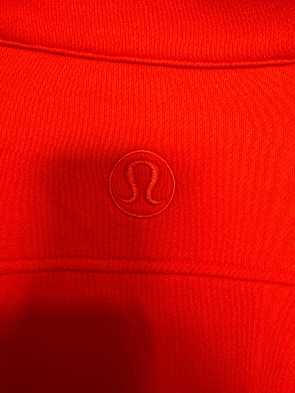 Lululemon Scuba Oversized Funnel Neck Half-Zip NWT Size M/L Solar Orange - Picture 12 of 14